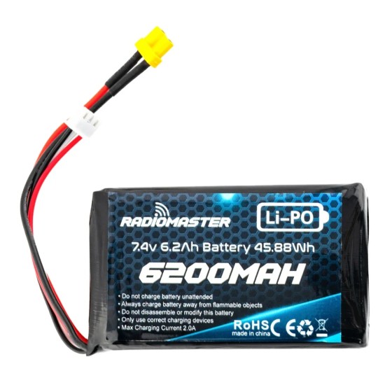 2S 6200mah Radiomaster TX16S BOXER Lithium Battery for Remote Control